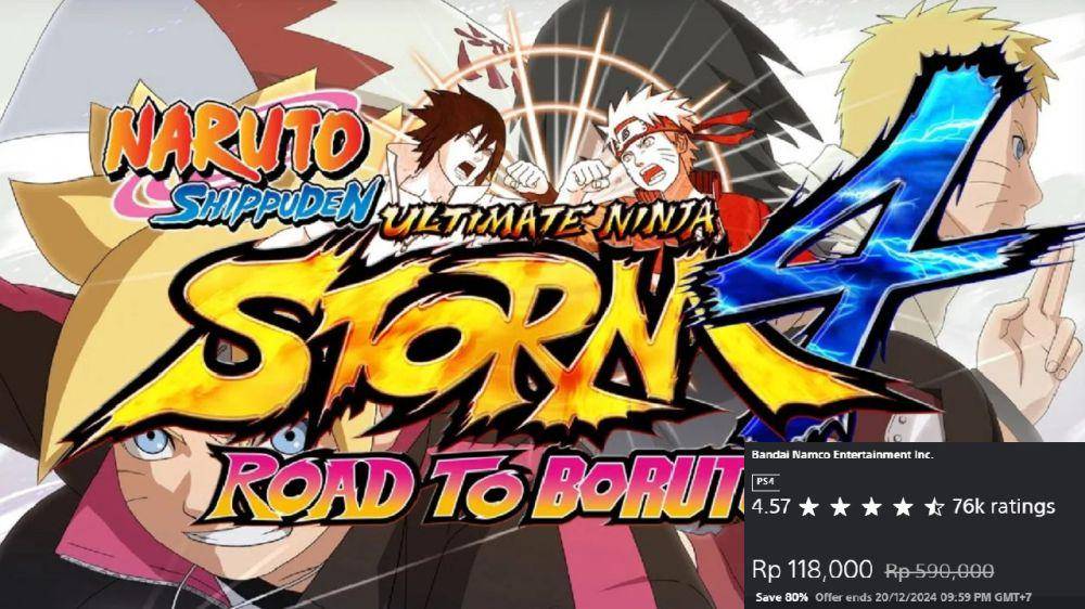 Naruto Shippuden: Ultimate Ninja Storm 4 Road to Boruto (dok. Bandai Namco Entertainment/Naruto Shippuden: Ultimate Ninja Storm 4 Road to Boruto)