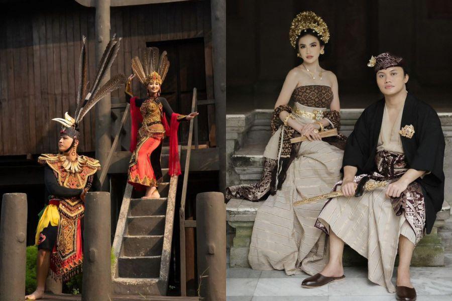 14 Prewedding Adat Seleb Terapik 2024, Ada Adat Papua hingga Batak!
