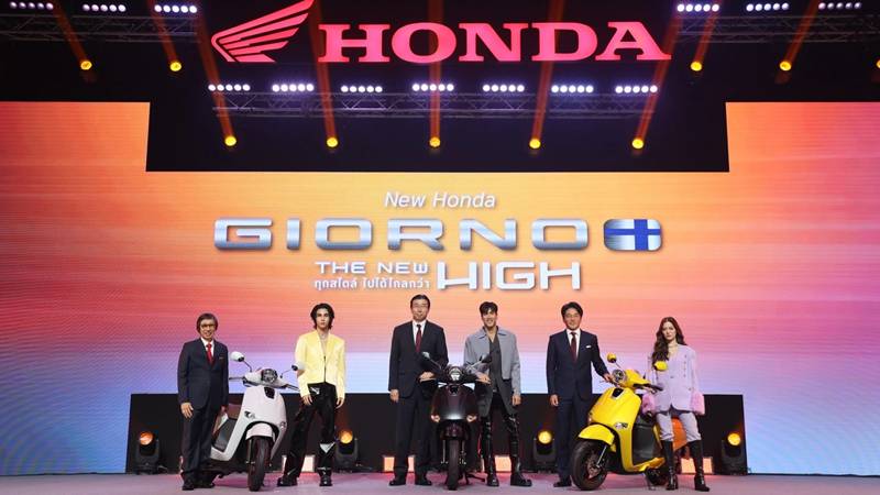 potret peluncuran Honda Giorno di Thailand (nationthailand.com)