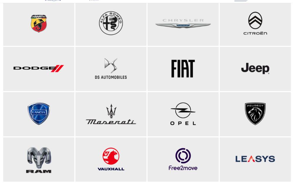Ilustrasi brand mobil (stellantis.com)