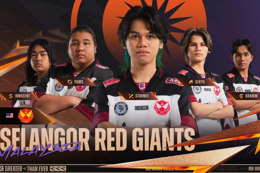 Roster Selangor Red Giants (YouTube.com/MPL Indonesia)
