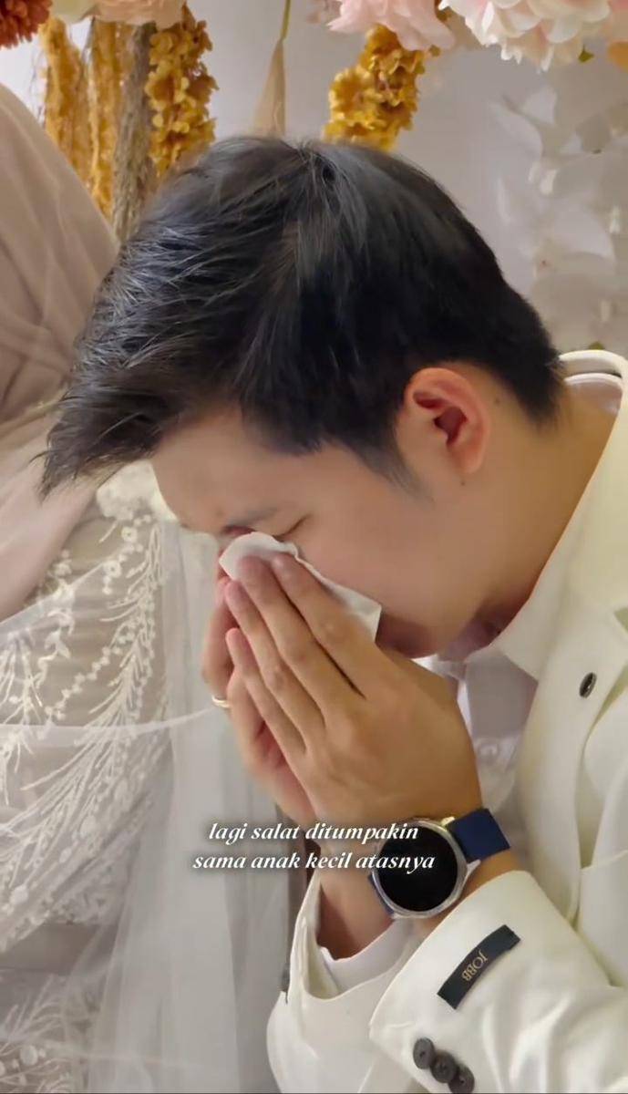 Pengajian empat bulanan istri Dennis Lim (Instagram.com/yundafaisyah)