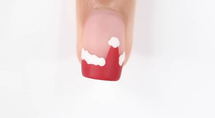 ide nail art natal (youtube.com/Gabby Angelique)