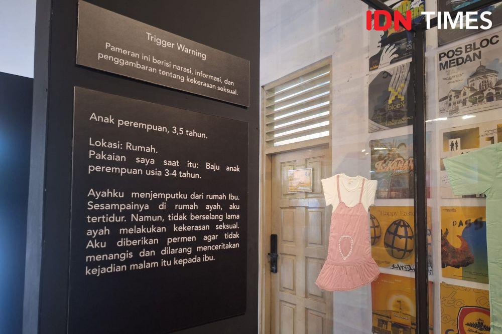 Pakaian Korban Kekerasan dan Kisahnya Dipamerkan di Agenda UNiTE 2024