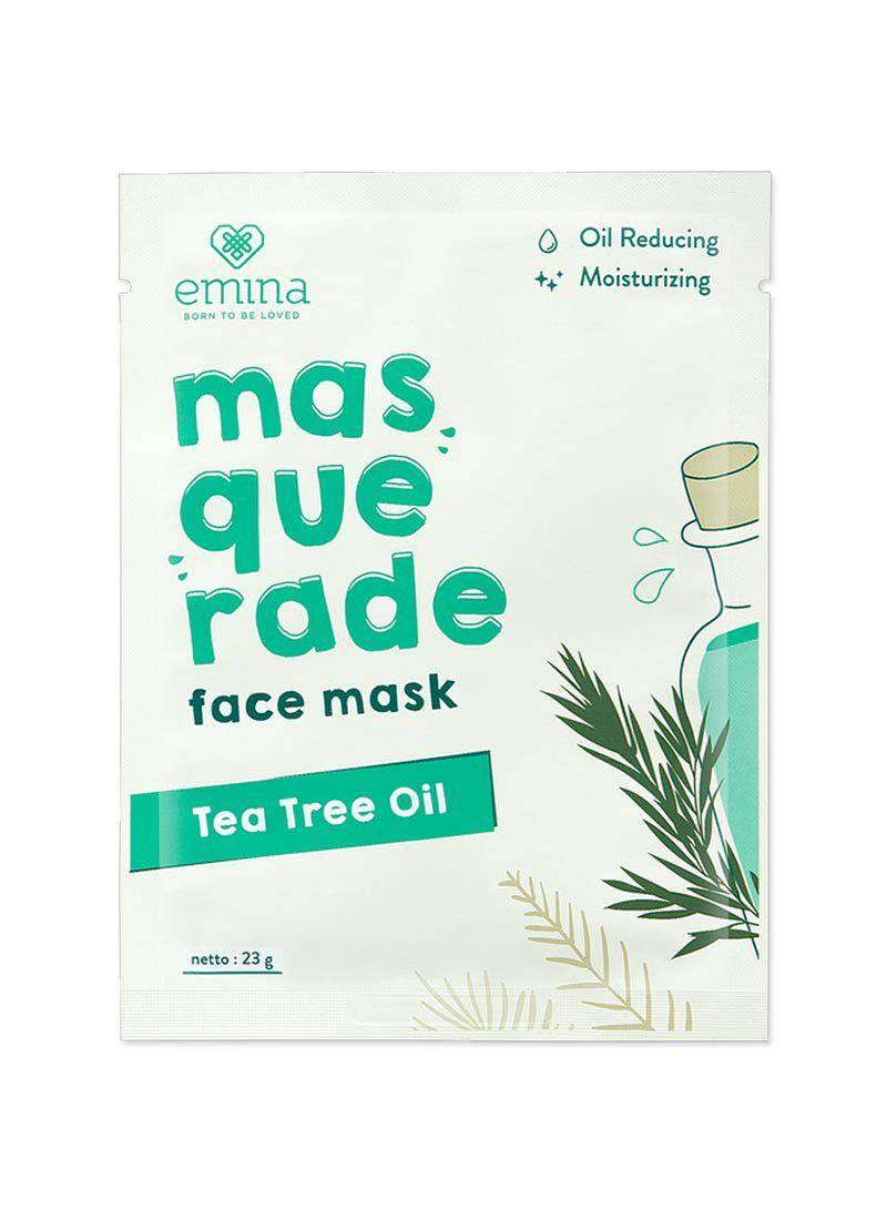 Emina Masquerade Face Mask Tea Tree Oil (dok. EMINA)