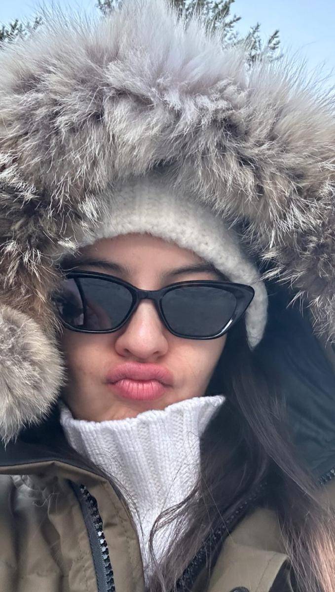 Raline Shah di Finlandia (instagram.com/ralineshah)
