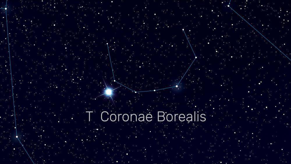 ilustrasi Nova T Coronae Borealis (mediarelations.gwu.edu)