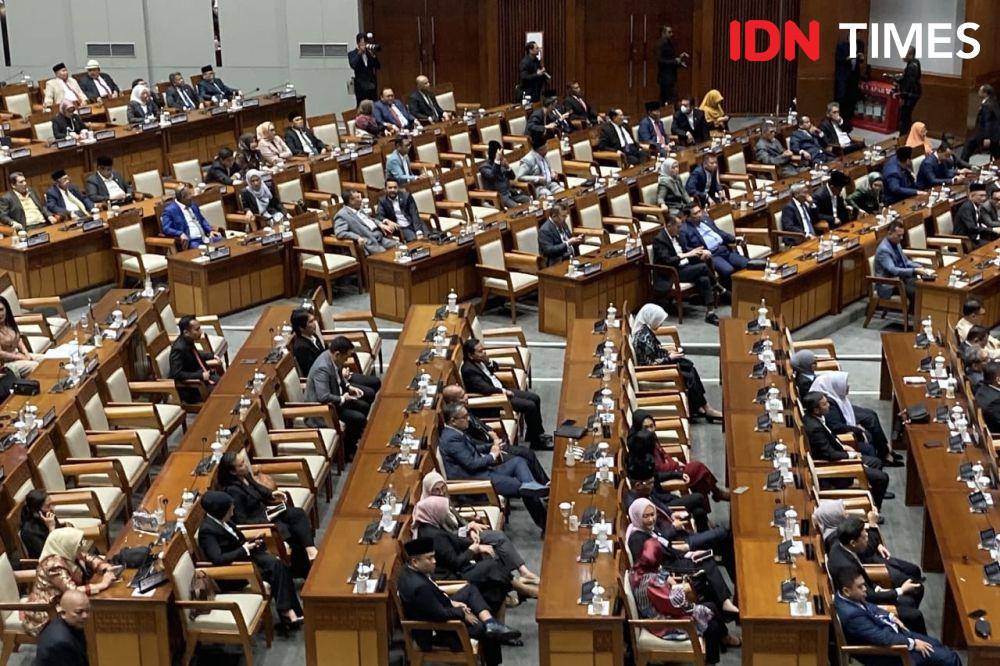 Rapat paripurna penutupan masa sidang jelas reses pada Kamis (5/12/2024). (IDN Times/Amir Faisol)