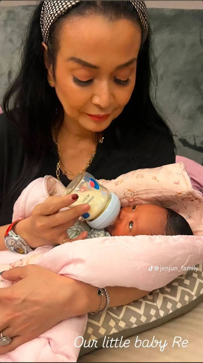Baby Rae anak Jennifee Ipel & Ajun (Tiktok.com/jenjuun_family)