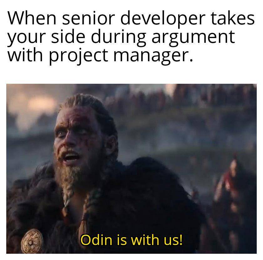 meme senior di tempat kerja (reddit.com/ajsjciencksjckvjd)