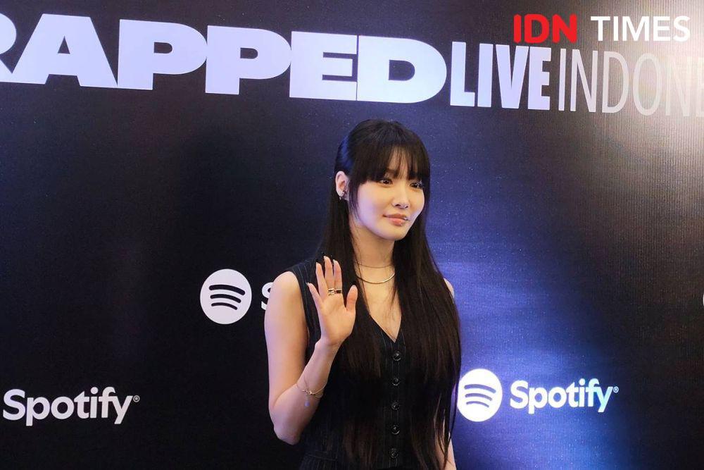 8 Potret Artis di Black Carpet Spotify Wrapped 202, Ada Chungha!