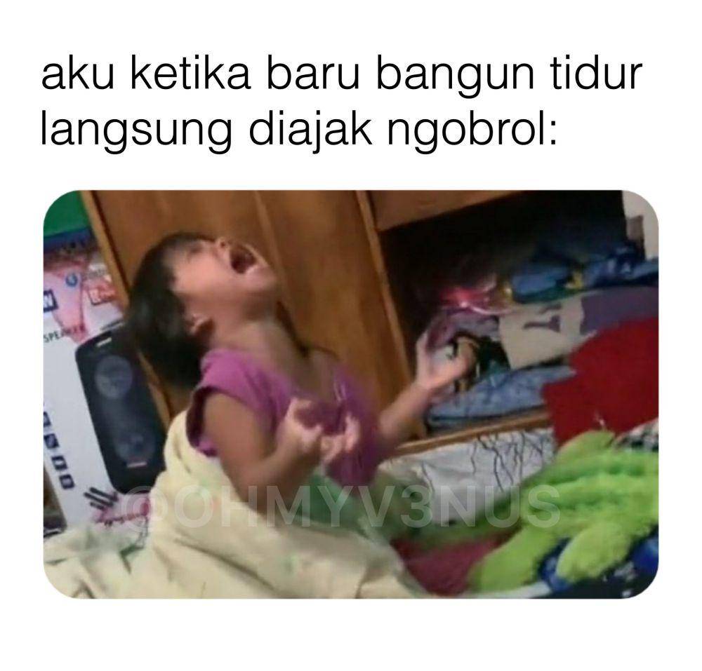 meme lika-liku pas diajak ngobrol (x.com/OHMYV3NUS)