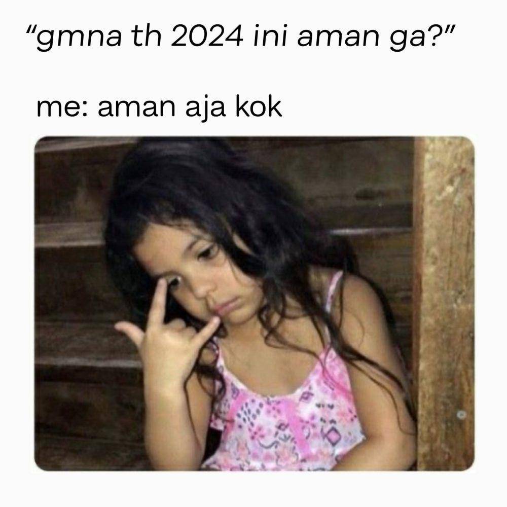 meme aman aja (x.com/isnansayyidinaa)