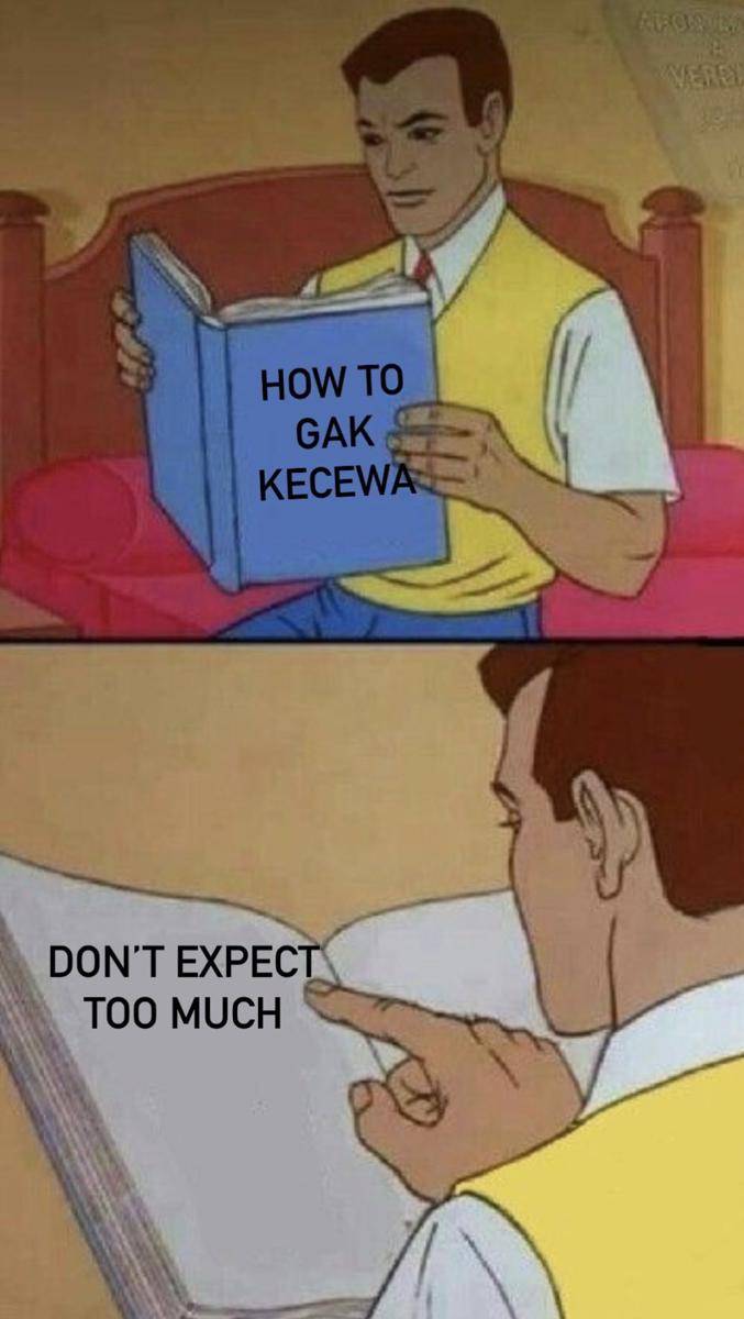 meme kecewa gegara ekspektasi (x.com/monmonicagraysh)