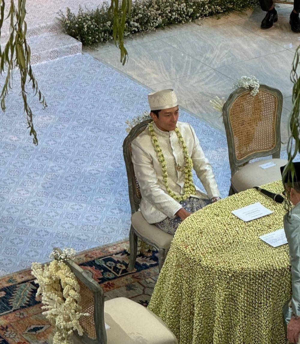Akad nikah Rio Haryanto dan Athina Papadimitriou. (Instagram.com/renisutiyoso)