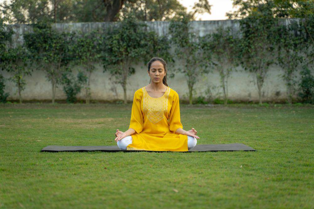 Ilustrasi meditasi (pexels.com/A frame in motion)