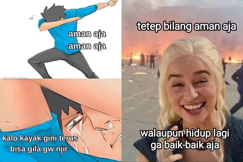 7 Meme Aman Aja, padahal Hidup Berantakan