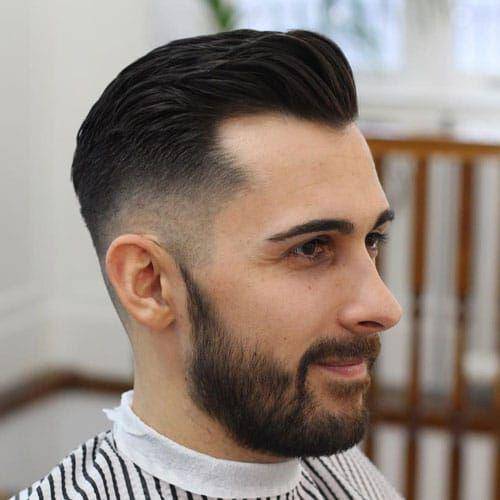 Model rambut brushed up hair pria (pinterest.com)
