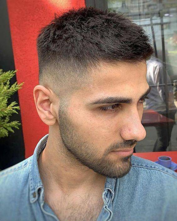 Model rambut crew cut (pinterest.com)
