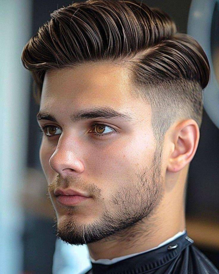 Model rambut side part pria (pinterest.com)