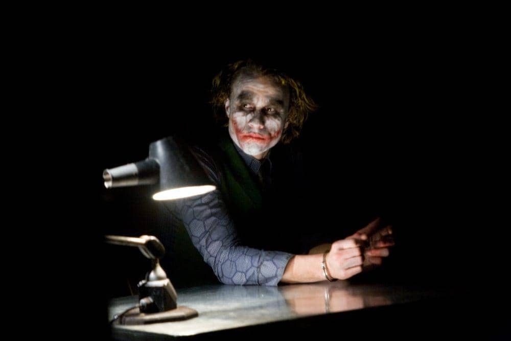 Scene Joker di film The Dark Knight (dok. Warner Bros/The Dark Knight)