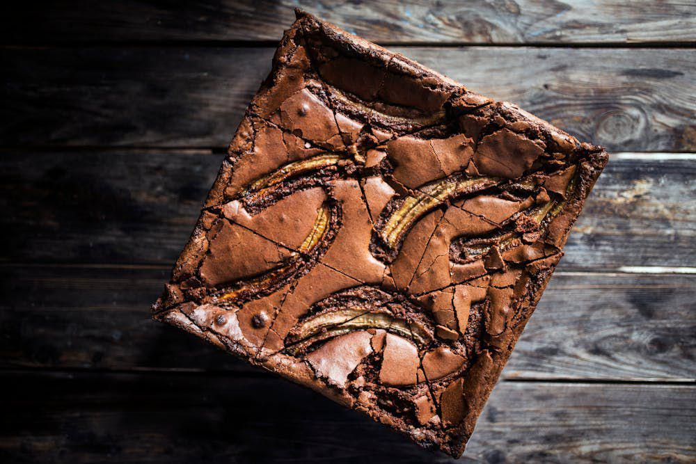 Resep Fudgy Brownies Chocobana yang Nyokelat dan Crunchy