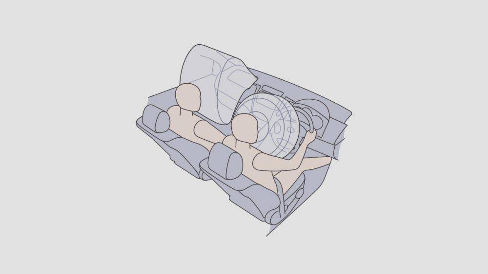 Ilustrasi Airbag (toyota.astra.co.id)