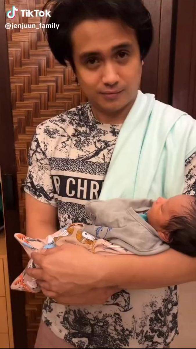 Baby Rae anak Jennifee Ipel & Ajun (Tiktok.com/jenjuun_family)