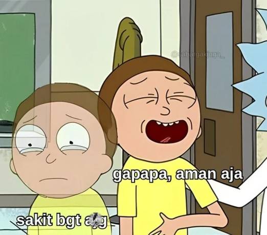 meme aman aja (x.com/sabargakjuga_)