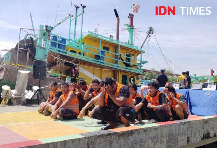 3 Kapal Berbendera Malaysia dengan 16 ABK asal Myanmar Ditangkap