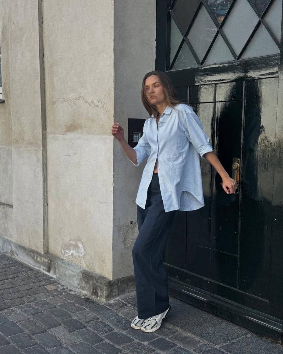 daily outfit ala Josephine Skriver (instagram.com/josephineskriver)