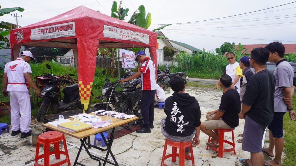 Peduli Bencana Banjir Sumut, Honda Beri  Layanan Servis Motor Gratis