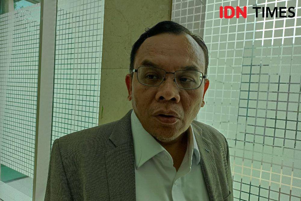 Wakil Ketua Umum PAN, Saleh Daulay (IDN Times/Amir Faisol)