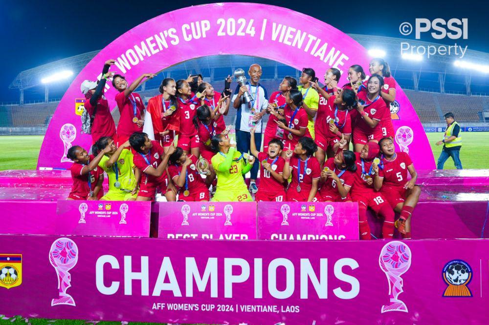 Resep Timnas Wanita Indonesia Juara Piala AFF 2024