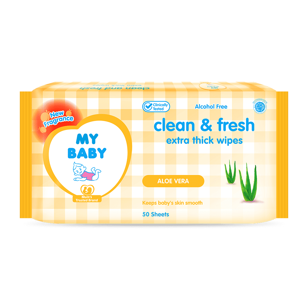 My Baby Extra Thick Wipes Clean and Fresh (mybaby.co.id)