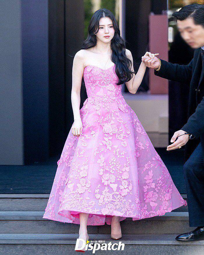 potret Han So Hee di Event Shark Beauty Air Styler Launcher Seoul (dok. Dispatch)