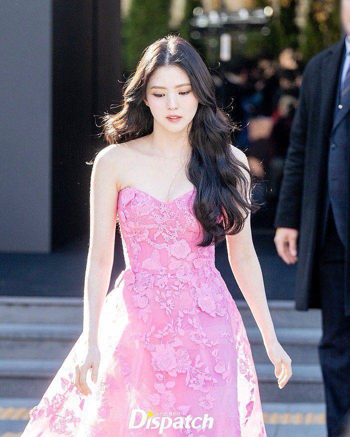 potret Han So Hee di Event Shark Beauty Air Styler Launcher Seoul (dok. Dispatch)