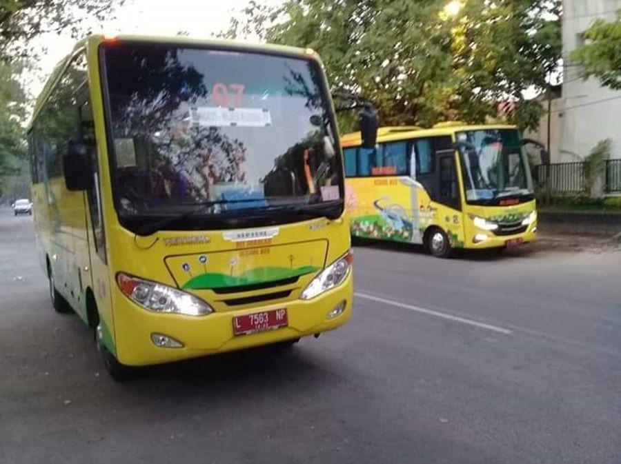 Diminati Pelajar, Bus Sekolah Surabaya akan Ditambah