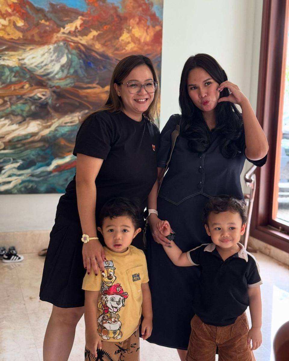 potret playdate Abe Cekut dan Kenkulus (instagram.com/abe.daily)