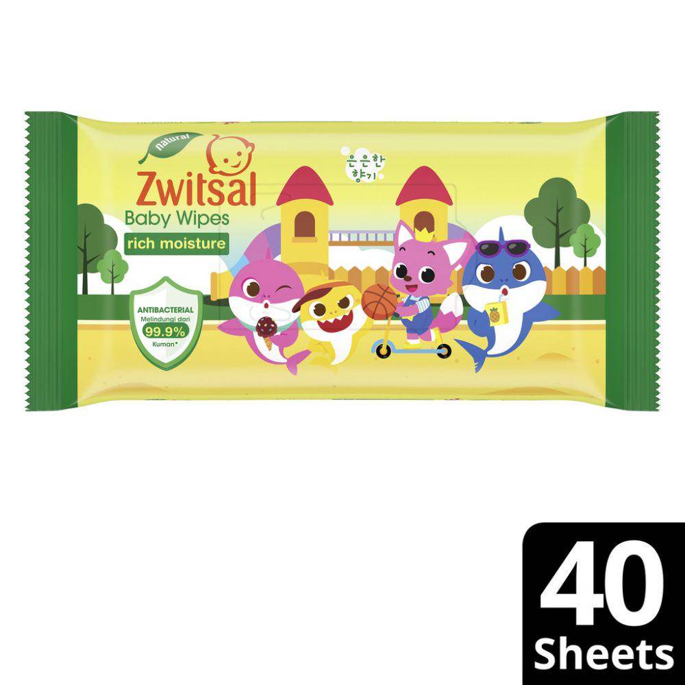 Zwitsal Baby Wipes Tissue Basah Rich Mositure (shopee.co.id/Unilever Indonesia Official Shop)