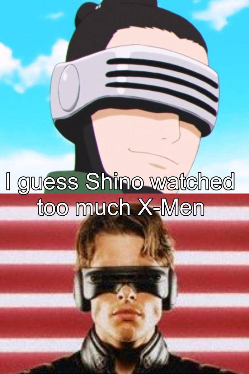 potret meme Shino (reddit.com/user/Miri_The_Warlock)