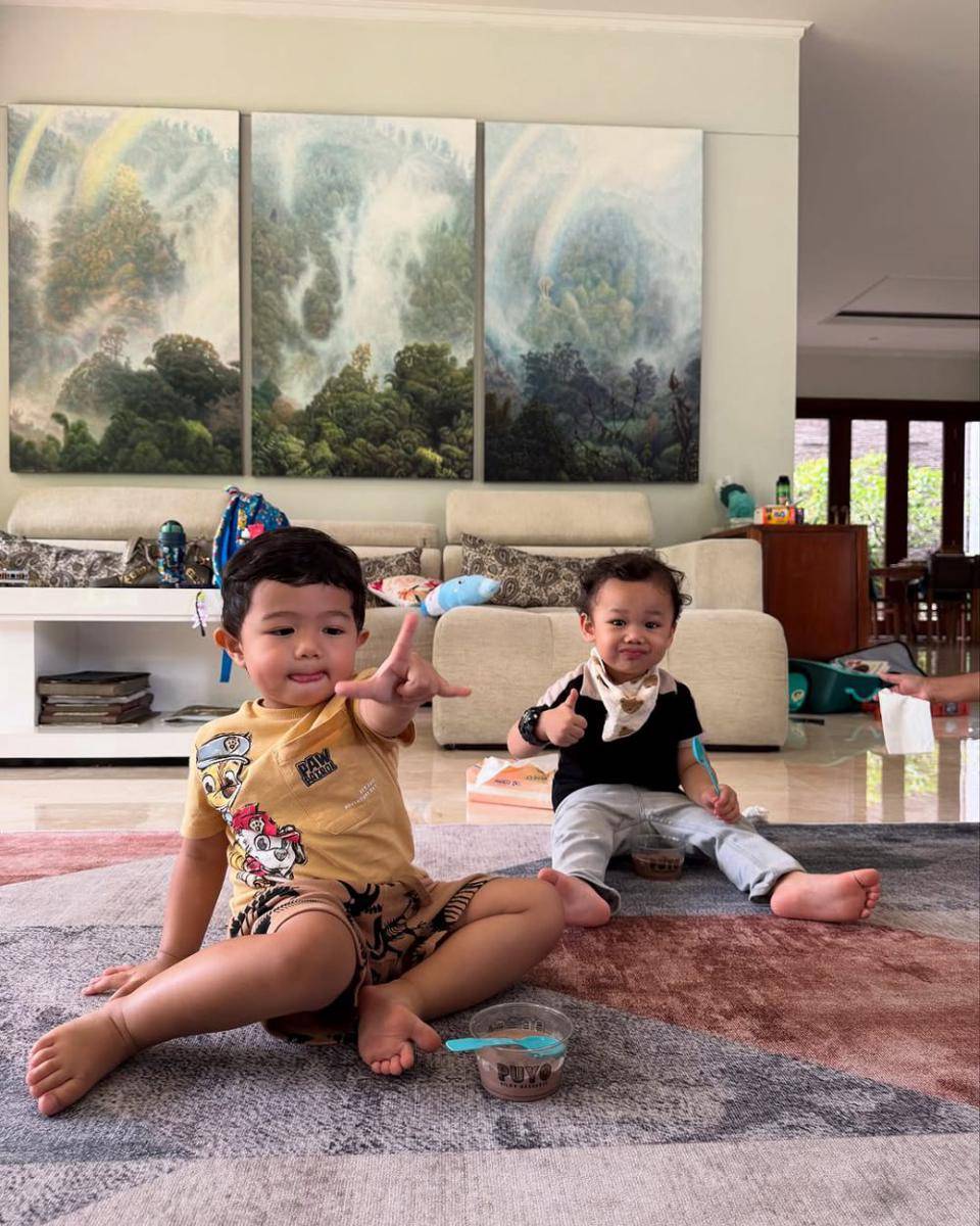 potret playdate Abe Cekut dan Kenkulus (instagram.com/abe.daily)