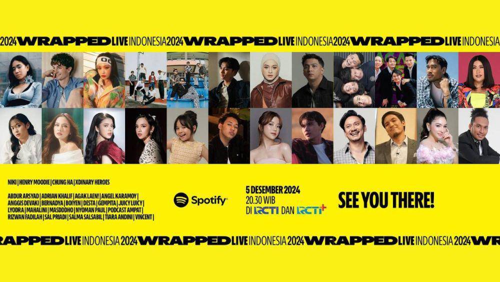 Spotify Wrapped Indonesia 2024 (Instagram.com/spotifyid)