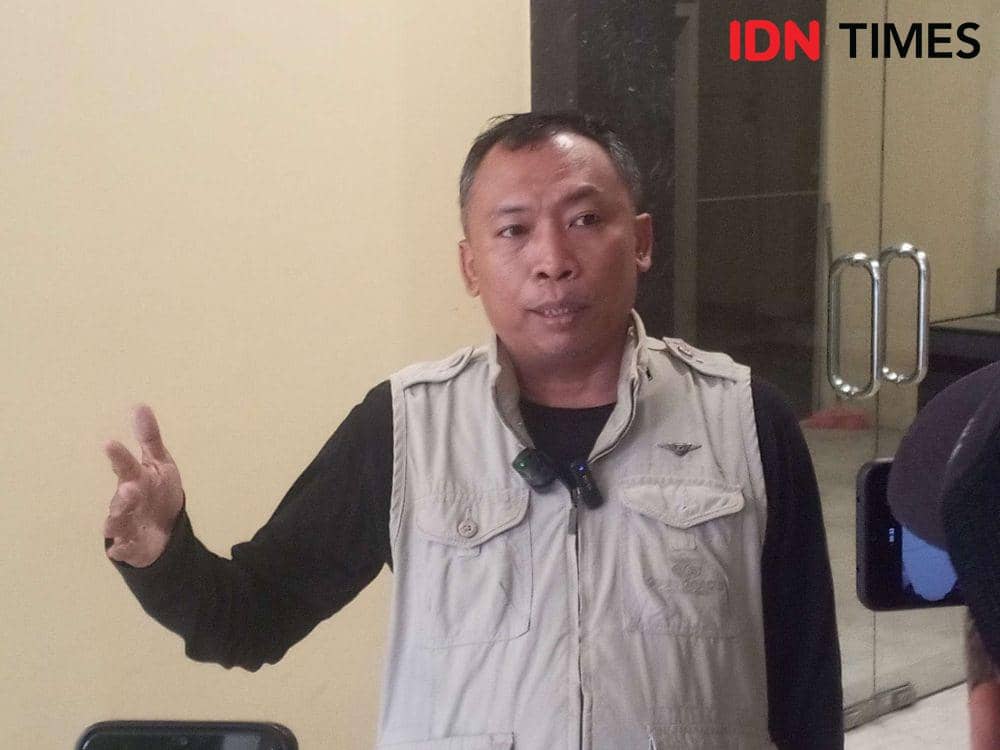 Ketua LPA Kota Mataram Joko Jumadi. (IDN Times/Muhammad Nasir)