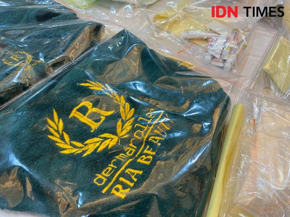 Polda Metro ungkap kasus klinik kecantikan abal-abal milik TikTokers Ria Agustina (IDN Times/Irfan Fathurohman)