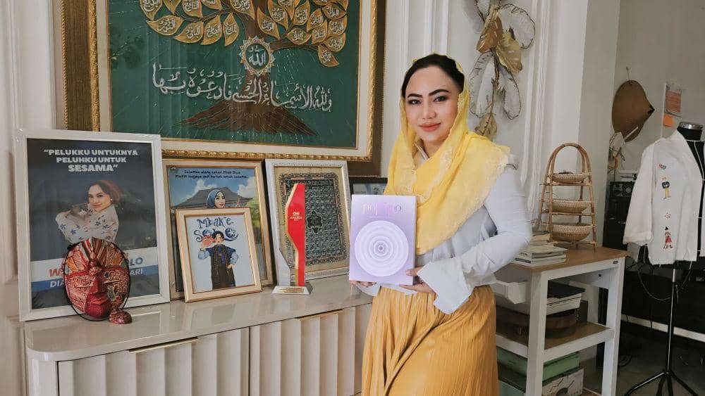 Kisah Pegiat Sosial Asal Solo Diah Warih Muncul di Majalah Korea Selatan