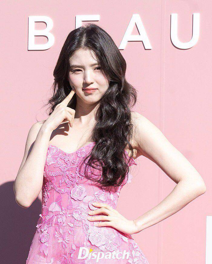 potret Han So Hee di Event Shark Beauty Air Styler Launcher Seoul (dok. Dispatch)