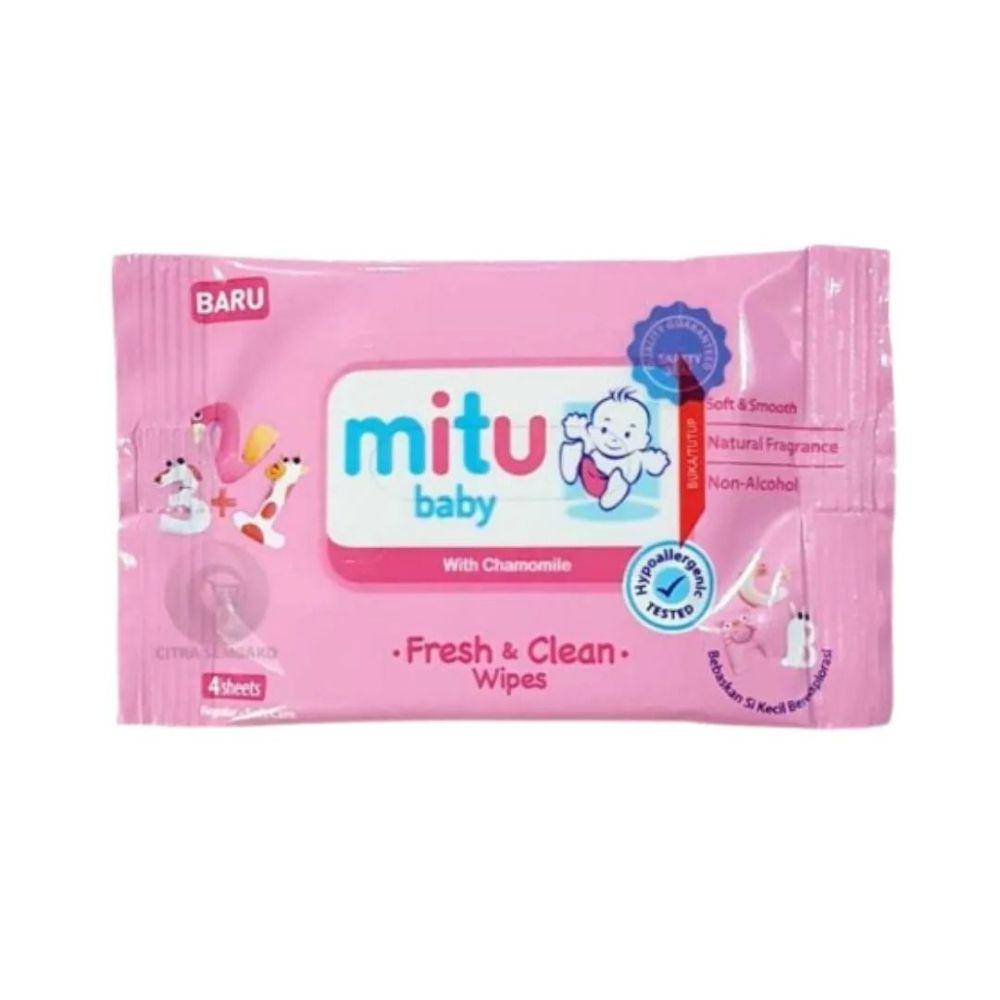 Mitu Baby Wipes Fresh and Clean Wipes (guardianindonesia.co.id)