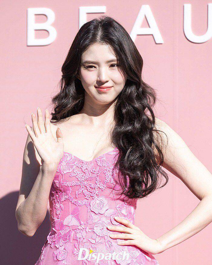 potret Han So Hee di Event Shark Beauty Air Styler Launcher Seoul (dok. Dispatch)