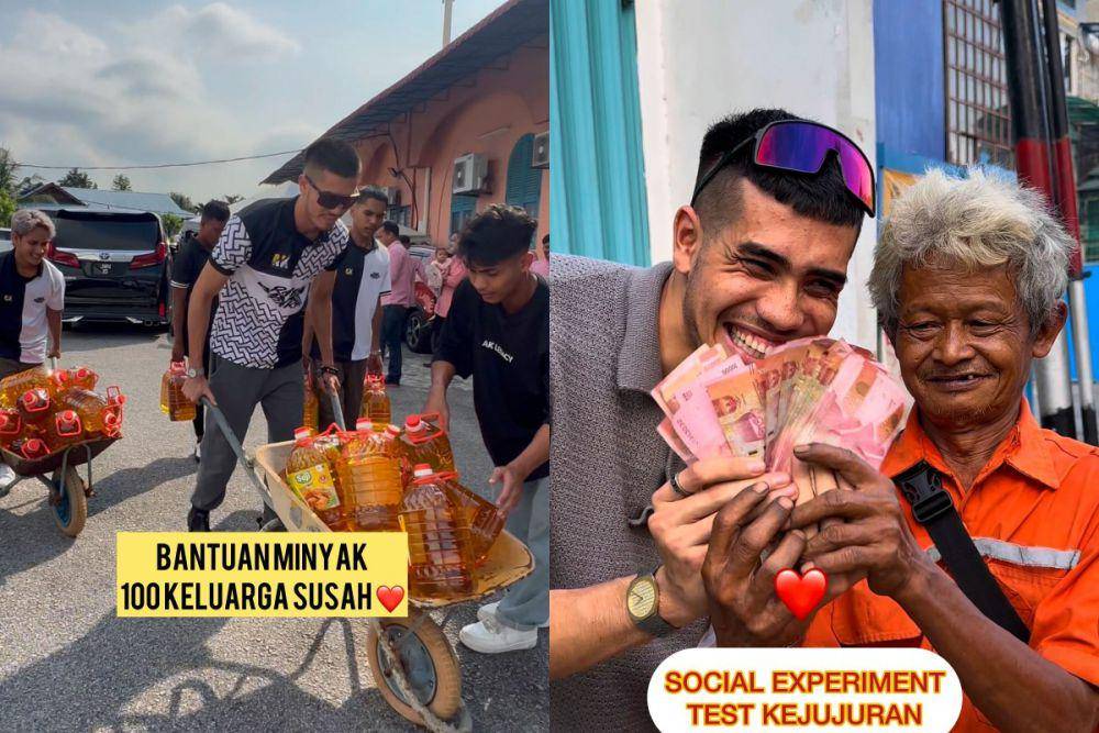 Aisar Khaled saat berbagi (instagram.com/aisar_khaledd)